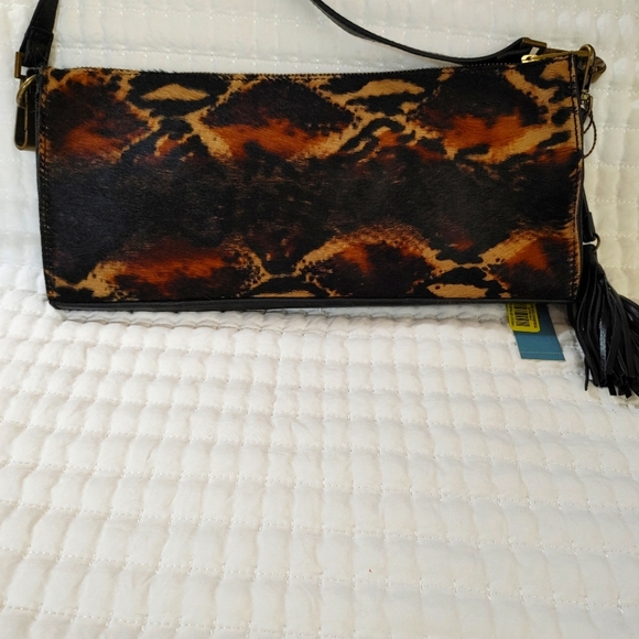 Kate Landry Handbags - Kate Landry leather hair calf bag